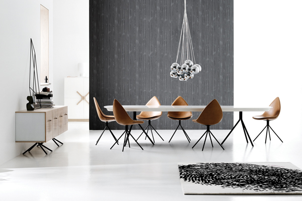 Wax Leather Boconcept Ottawa Chair Replica