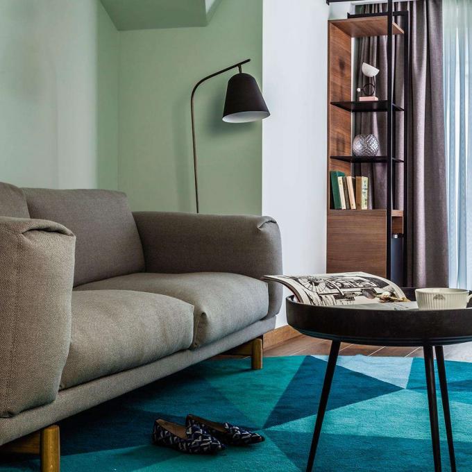 Replica Muuto Rest Sofa Modern Style 2 Seat Leisure Fabric Set