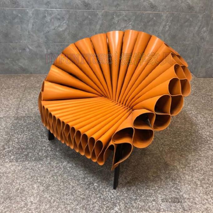 Modern contemporary Peacock Chair by Dror for cappellini in fabric and