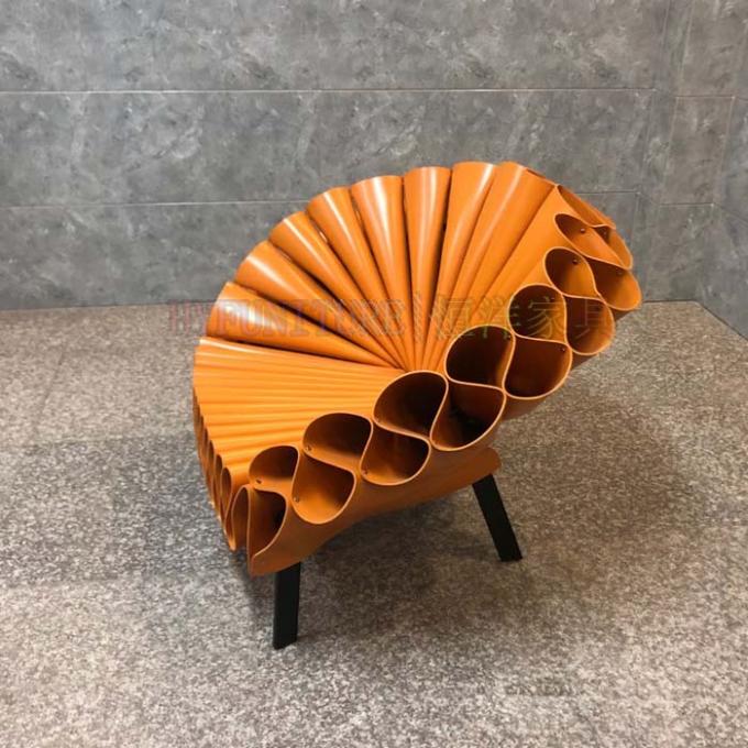 Modern contemporary Peacock Chair by Dror for cappellini in fabric and