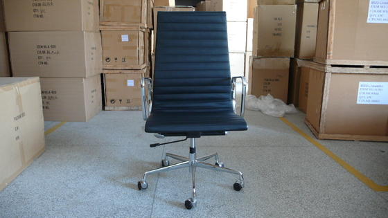 China High Back Metal Office Ergonomic Chair , Standard Size Office Swivel Chair supplier
