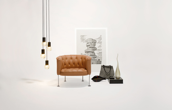 China Haussmann Modern Upholstered Sofa Single Household Furniture Comfortable supplier