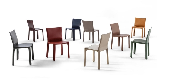 China Mario Bellini Cassina Fiberglass Dining Chair For Living Room / Dinning Room supplier