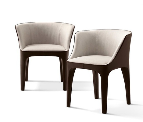 China Small Carlo Colombo Diana Chair , Profiled Steel Giorgetti Diana Armchair supplier