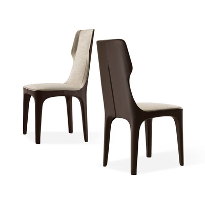 China Unmistakable Style Giorgetti Tiche Fiberglass Dining Chair Structural Steel Structure supplier