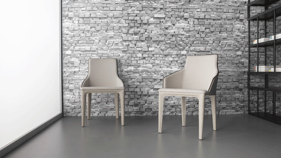 China Innovating Idea Ola Dining Chair / Italy Beautiful Wooden Leg Chair supplier