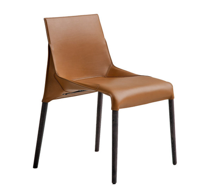 China Solid Wood Leg Fiberglass Dining Chair Poliform Seattle Chair S37 supplier