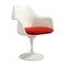 White Coffee Shop Knoll Tulip Chair , Saarinen Tulip Chair With Cushion supplier