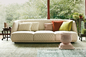 Fabric Upholstered Moroso Redondo Multi Colors Mordern Home Furniture SGS supplier
