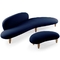 Noguchi Freeform Modern Classic Sofa Replica Sectional Leather Ottoman supplier