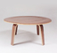 Molded Plywood Molded Plywood Coffee Table Walnut  Round 87 * 87 * 42cm supplier