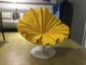 Easy Kenneth Cobonpue Bloom Chair / Beautiful Mustard Yellow Armchair supplier