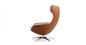 caruzzo armchair Modern Leather Upholstered Relaxing chair Comfortable High Back Armchair supplier