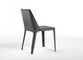 Elegantly Contrasted Isabel Fiberglass Dining Chair With Modern Fabrics Coverings supplier