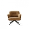 Low Back Relaxing Kensington Armchair , Colorful Kensington Leather Chair supplier