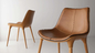 Fashionable Luna Dining Chair , Home Furniture Luna Leather Chair supplier