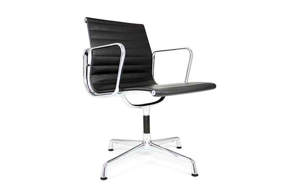 China Replica Charles Eames Style Swivel Office Chair Aluminum Frame Adjustable Height supplier