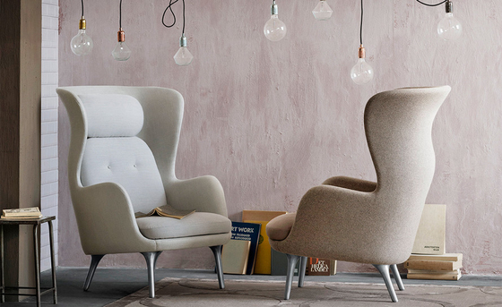 China Replica Room Furniture Fiberglass Lounge Chair Ro Lounge Chair By Fritz Hansen supplier