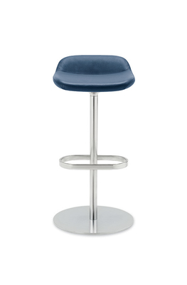 China Contemporary Counter Height Stools White , Plastic Turtle Bar Stool Metal Legs supplier