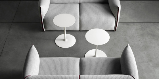 China 2 Seats Modern Classic Sofa Living Room Fabric Luisure Chair SGS 154 * 83 * 70cm supplier