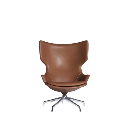 China Brown Driade Lou Speak Armchair / Comfortable Swivel Driade Armchair supplier