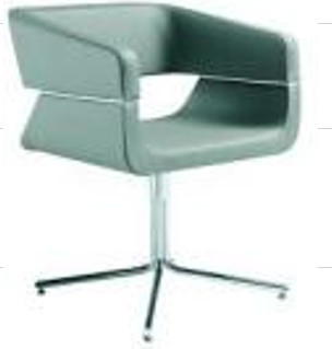 China Matrix Swivel Easy Chairs For Living Room Instantly Recognisable Personality supplier