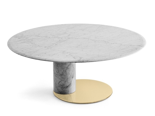China Oto Big Round Modern Dining Room Tables For Decoration Customized Size supplier