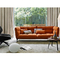 Large Husk Tufted Fabric Sofa Living Room Furniture With Cushion Armrest supplier