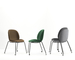 Modern Fabric Upholstered Gubi Beetle Chair Metal Base For Leisure Use supplier