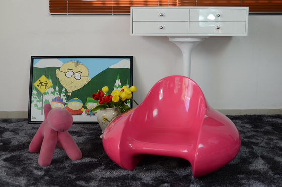 Fiberglass Indoor Eero Aarnio Formula Chair Durable Hotel Furniture 90 * 80 * 55 CM supplier