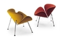 Fireproof Orange Slice Chair ,  Living Furniture Dining Pierre Paulin Chair supplier