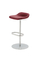 Contemporary Counter Height Stools White , Plastic Turtle Bar Stool Metal Legs supplier