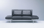 Custom Leather Modern Upholstered Sofa Wooden Base European Style For Leisure supplier