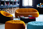 Customizable 3 Seats Ottoman Sofa Set , Sectional Living Room Sofa Set supplier