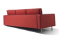 Leisure Cappellini Modern Classic Sofa With Metal Legs Sample Room Furniture supplier