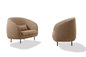 Haiku Fredericia Fabric Upholstery Sofa 3 Seats Multi Function Soft Solid Wood Frame supplier