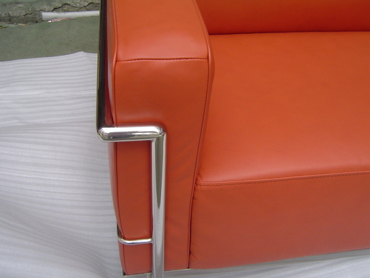 Office Leather Cushion   Sofa , Sectional   Sofa SGS supplier