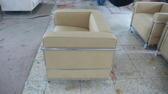 Office Leather Cushion   Sofa , Sectional   Sofa SGS supplier