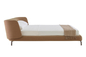 King Size Bed Frame Modern Upholstered Bed Fabric Bedroom Furniture For Hotel supplier