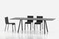 Split Vitra A Modern Dining Room Tables Solid Wood Hotel Furniture SGS supplier