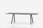 Split Vitra A Modern Dining Room Tables Solid Wood Hotel Furniture SGS supplier