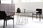 Isamu Cyclone Modern Dining Room Tables Metal Base For Living Room Multi Colors supplier