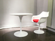 Eero Saarinen Tulip Side Modern Dining Room Tables Fiberglass Round Marble Top supplier