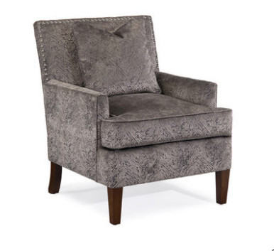 Romantic Fabric Hotel Furniture Set Chair With Wood Legs Hospitality Style supplier