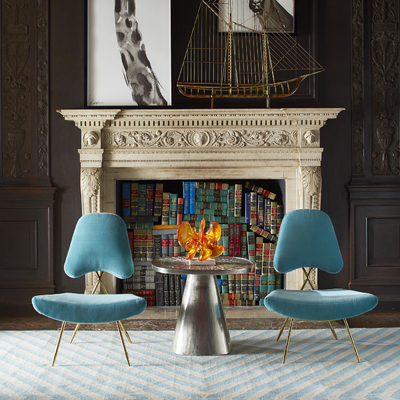 Hotel Design Maxime Lounge Chair Fab In Glamorous Boudoir Or Living Room supplier