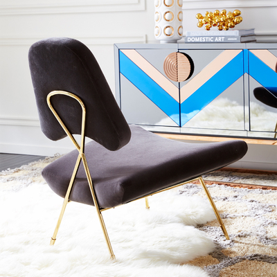 Hotel Design Maxime Lounge Chair Fab In Glamorous Boudoir Or Living Room supplier