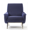 Classic Retro Modern Upholstered Sofa Living Room Fabric Armchair HY-C357 supplier