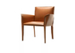 413  Cab Tanned Saddle Leather Chair For Dining Multi Color Optional supplier