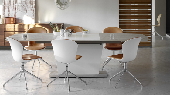 Durable Adelaide Fiberglass Dining Chair With Fully Upholstered Version supplier