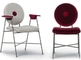 Bontempi Casa Penelope Fiberglass Arm Chair With Stylishly Alternative Design supplier